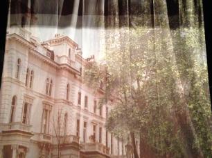 Printed photo on microfibre - Victorian London Street