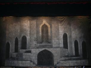 Photo of a theatre cloth.