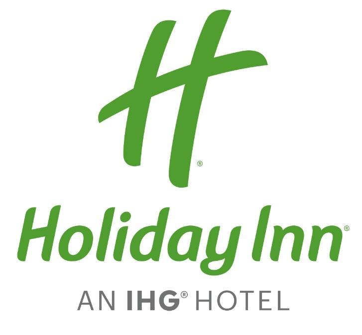 Holiday Inn Logo, which is a green slanted letter 'H'